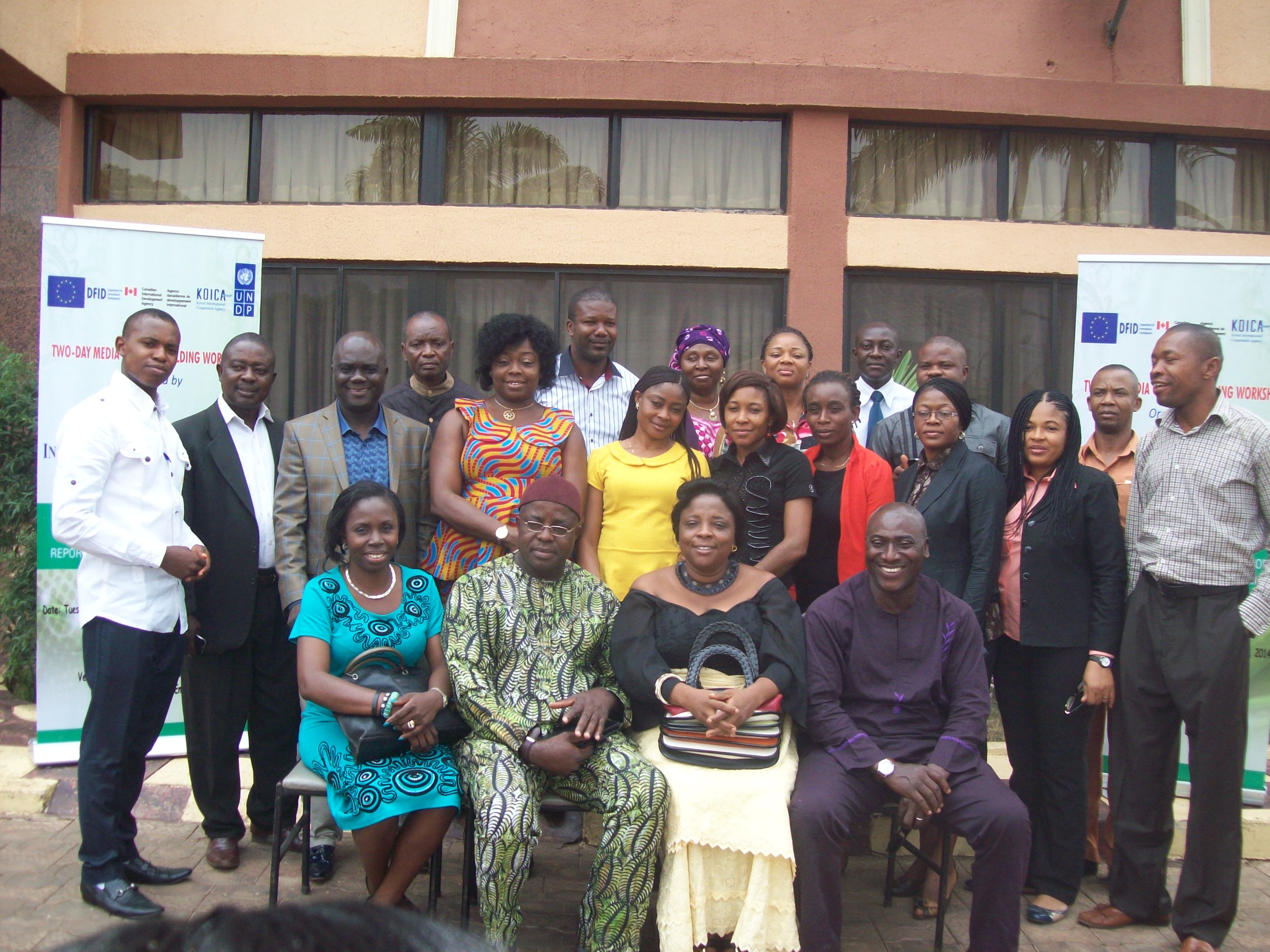 Media workshop on improving standard of election reporting and gender mainstreaming