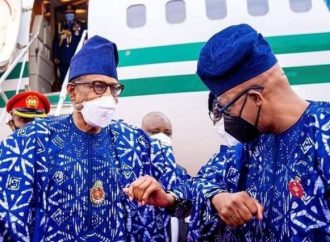 Buhari Visits Ogun State, Promises to Deliver Sagamu-Benin, Lagos-Ibadan ExpressWays This Year