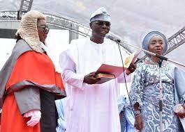 Sanwo-Olu, 27 Others Inaugurated as Governors Amidst Drama, Jubilation, Threats