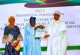 Buhari Confers Tinubu, Shettima  with Highest National Honours of GCFR, GCON