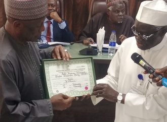 Bye-Election: INEC Presents Certificates of Return to Three Senators, 15 Representatives