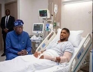 Fact Check: President Tinubu’s Reported Hospital Visit to Anthony Joshua Is AI-Generated