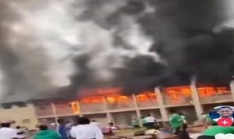 Fact Check: The Claim that Islamic Terrorists Set Fire to a Church in Northern Nigeria is false; Video Not from Nigeria.